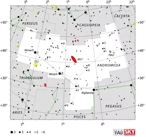 Andromeda Constellation Stars Myth Facts Location