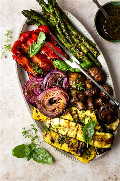 Marinade Recipe For Grilled Vegetables 👨‍🍳 Quick And Easy