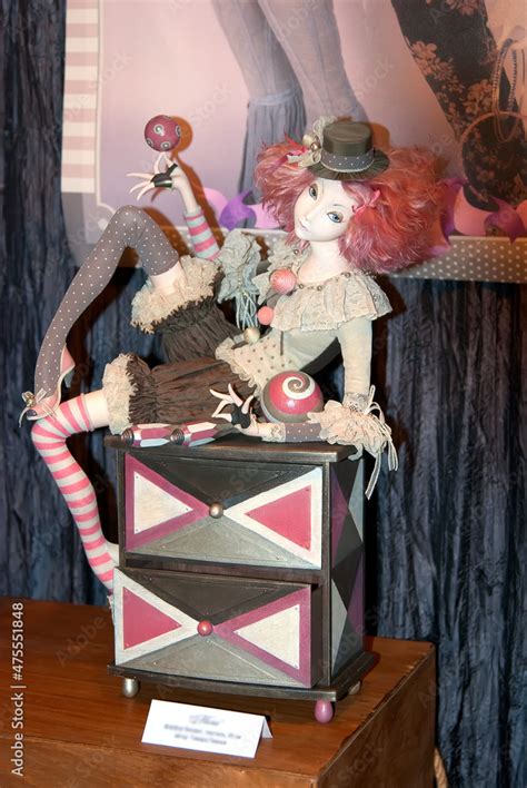 A Ooak Collectible Doll Of Circus Girl By Tamara Pivnyuk At The Kyiv