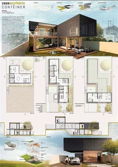 Planos De Casas Modernas Pequeñas En 3d 184m2 Moderna Dozorisozo