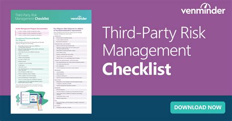 Third Party Vendor Risk Management Policy Template