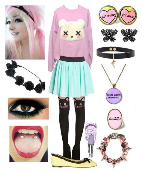 Emo Fluttershy Pastel Goth By Mylittlepony Outfits Liked On
