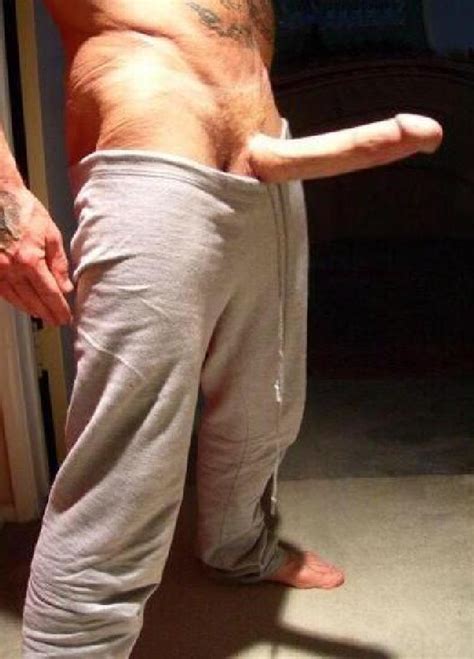 Horny Man With A Long Hard Cock