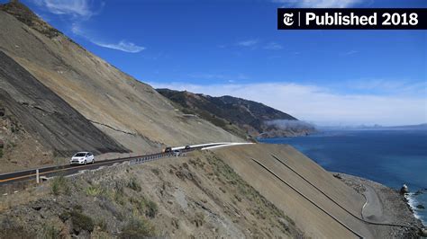 California Today Highway 1 Reopens A Year After The Mud Creek