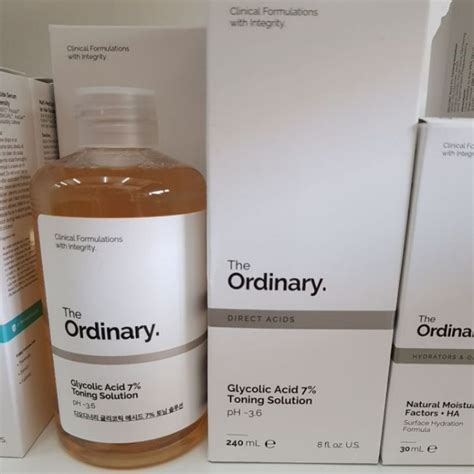 The Ordinary Glycolic Acid 7 Toning Solution 240ml Authentic