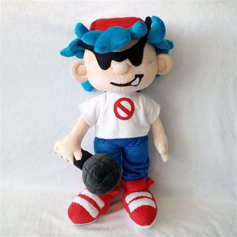 Boyfriend Of Friday Night Funkin 157 40 Cm Fnf Plush Etsy