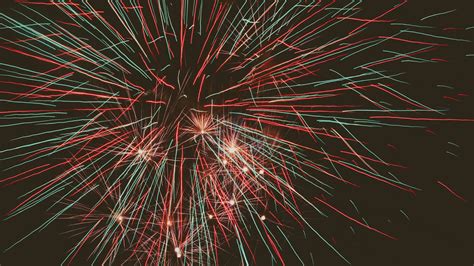 Wallpaper Id 10619 Fireworks Salute Sparks Colorful Night