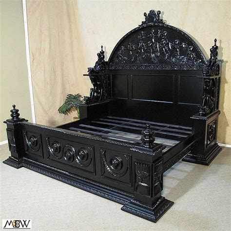 I Want This Bed Sodangbad Gothic Bedroom Gothic Bed Frame Gothic