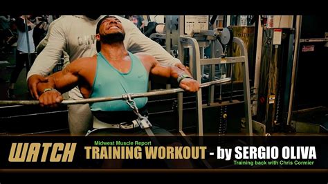 Training Workout Sergio Oliva Youtube