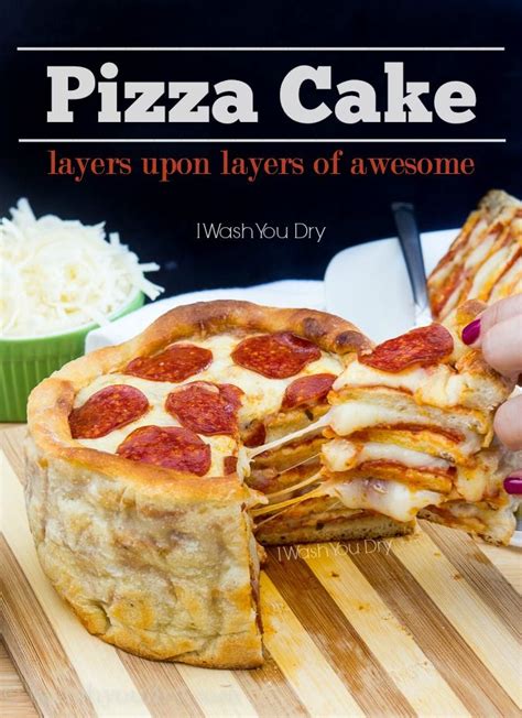 Make cake mix as directed on box using water, oil and eggs. Pizza Cake | Recipe | Food recipes, Pizza cake, Food drink
