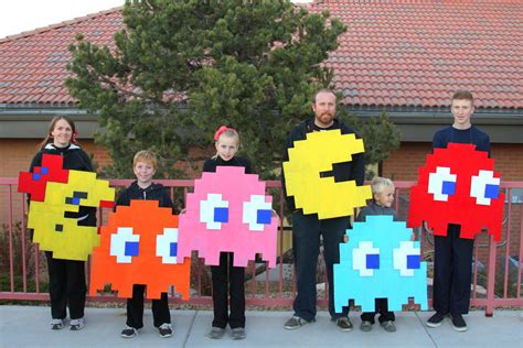 Lil Bucks Creations Homemade Pac Man Halloween Costumes