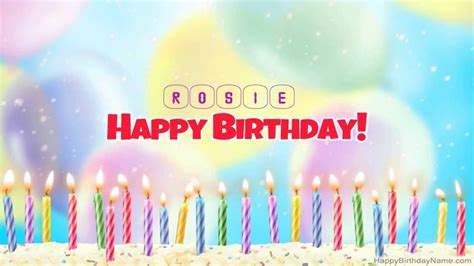 Happy Birthday Rosie Pictures 25
