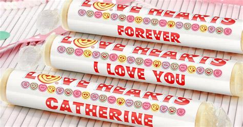 Secret Admirers Can Send Their Crush Personalised Love Hearts For