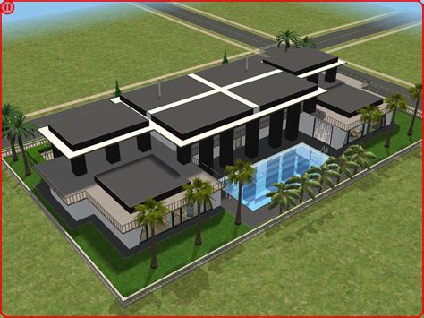 O Melhor Do The Sims 2 Modern Mansion