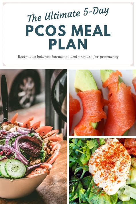 Pcos Meal Plan Easy To Follow 5 Day Pcos Meal Plan To Help You