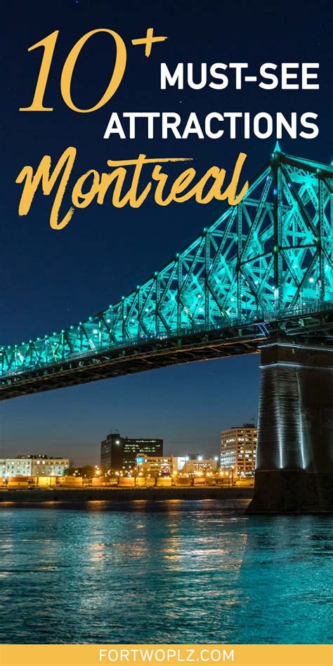 13 Places You Must Visit in Montreal #vacationdestinations [Canada ...