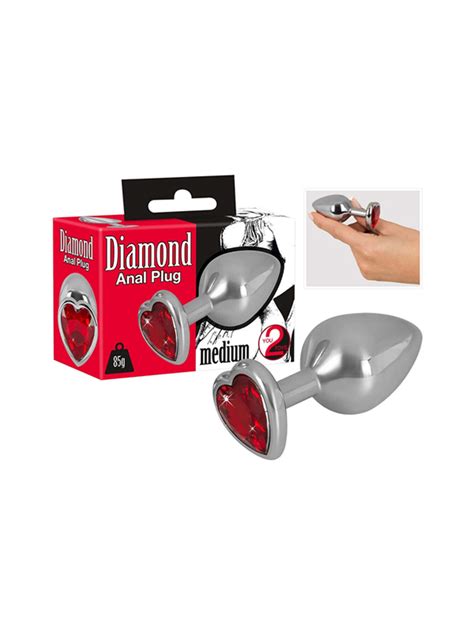 You2toys Diamond 85 G Os Alumínium Anál Dildó 1 Db