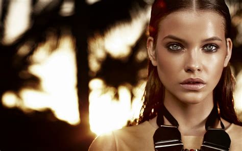 Barbara Palvin Women Brunette Blue Eyes Model Face Women Outdoors