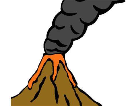 Imagenes De Volcan En Dibujo Para Nios Integrar Con La Clase De