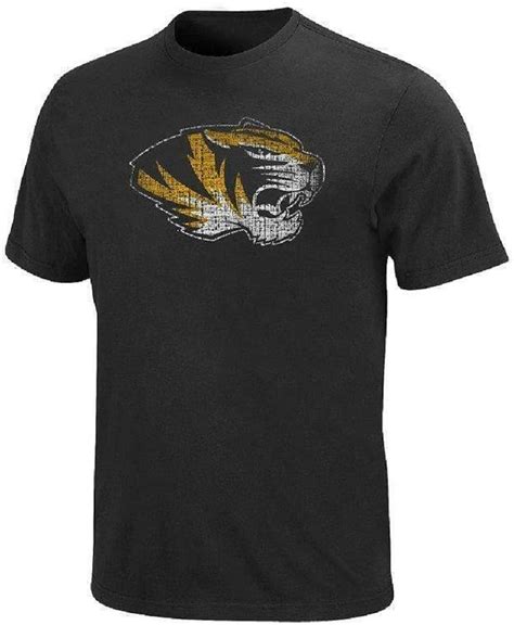Ncaa Missouri Mizzou Tigers T Shirt College Hardwood Star Amazonde Sport And Freizeit