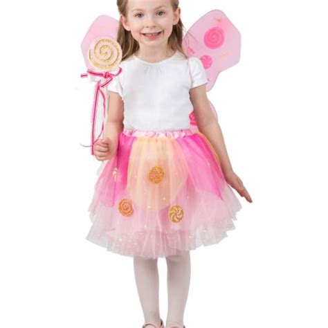 Princess Paradise Halloween Girls Lollipop Fairy Skirt Set Costume