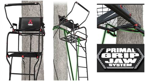 Primal Treestands Mac Daddy Xtra Wide Deluxe Ladder Archery Business