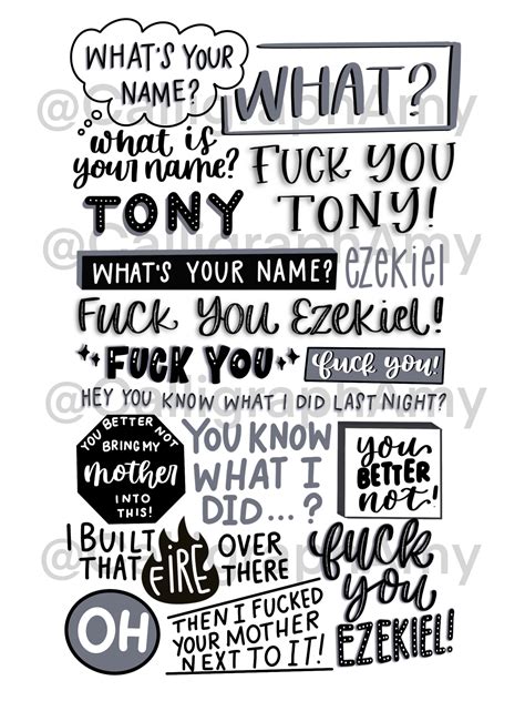 Tony & Ezekiel INSTANT DOWNLOAD - Etsy UK