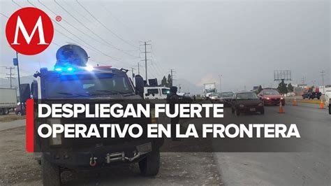 Coahuila Activa Blindaje En Frontera Con Texas Youtube