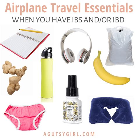 Airplane Travel Essentials - A Gutsy Girl®