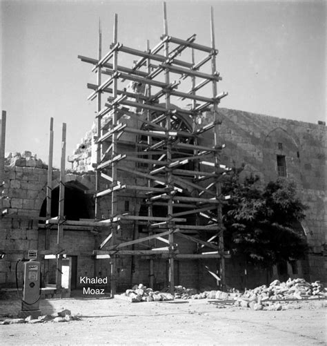 ترميم قلعة دمشق في خمسينات القرن العشرين التاريخ السوري المعاصر