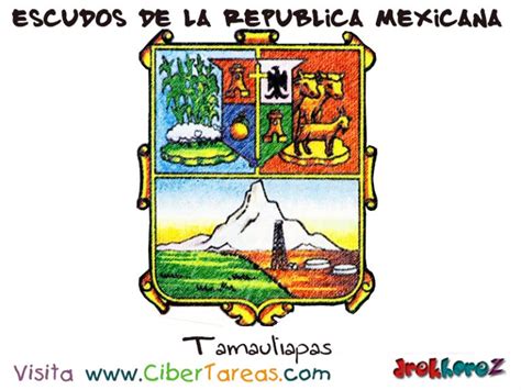 Escudo De Tamaulipas Escudos De La República Mexicana Cibertareas
