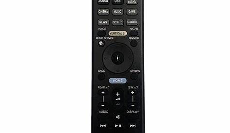 Replacement Remote Control RMT-AH400U For Sony Sound Bar HT-Z9F SA-WZF9