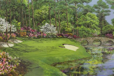 12, augusta, ga, united states. Lot Detail - Augusta National Hole 12 Golden Bell by Bill ...