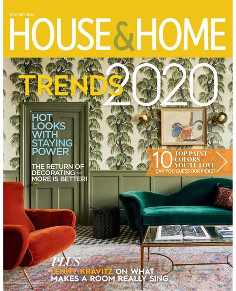 House And Home Back Issue January 2020 Trends 2020 Digital House And Home Magazine Home House