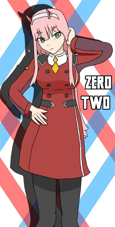Zero Two Darling In The Franxx By Sqwarkdemon On Newgrounds