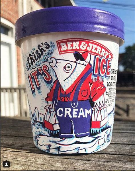 Ben And Jerrys Phishs Its Ice Cream Featuring Caramel Malt Ice