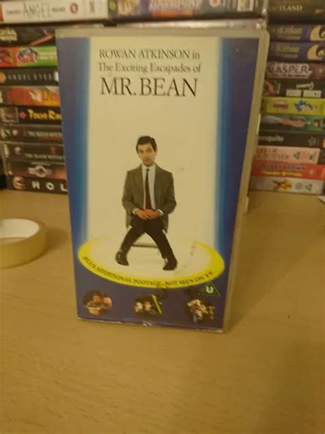 Rowan Atkinson In The Exciting Escapades Of Mr Bean Vhs £700