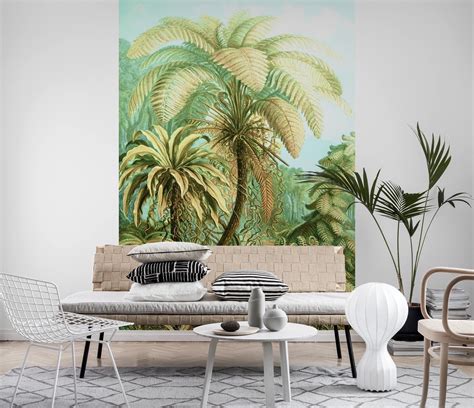 Vintage Tropical Wallpaper In 2021 Paradise Wallpaper Tropical