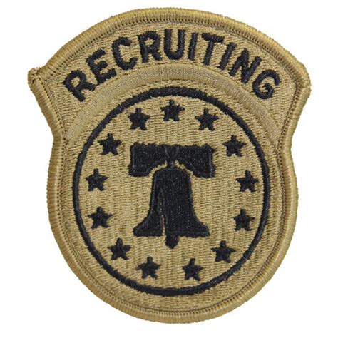 Army Recruiting Command Ocp Embroidered Patch Vanguard Industries