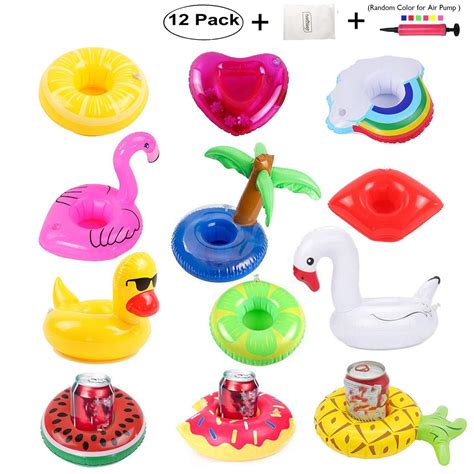 1x Floate Mini Pool Float Inflatable Bottle Holder Cellphone Cup Drink