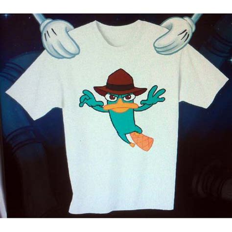 Your Wdw Store Disney Adult Shirt Phineas And Ferb Perry The Platypus