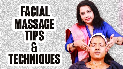 Best Massage Techniques For Self Facial Step By Step Vasuntharatips Youtube