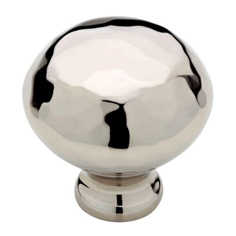 Cool tones and lighter color schemes like whites 4. Liberty 1-1/3 in. Polished Nickel Hammered Franklin Cabinet Knob-P33391C-PN-CP - The Home Depot