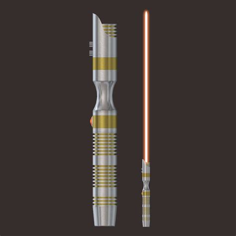 Jedi Lightsaber Orange Consular By Richmbailey On Deviantart Jedi