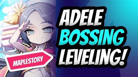 Maplestory SEA PC Adele Bossing And Leveling Livestream YouTube