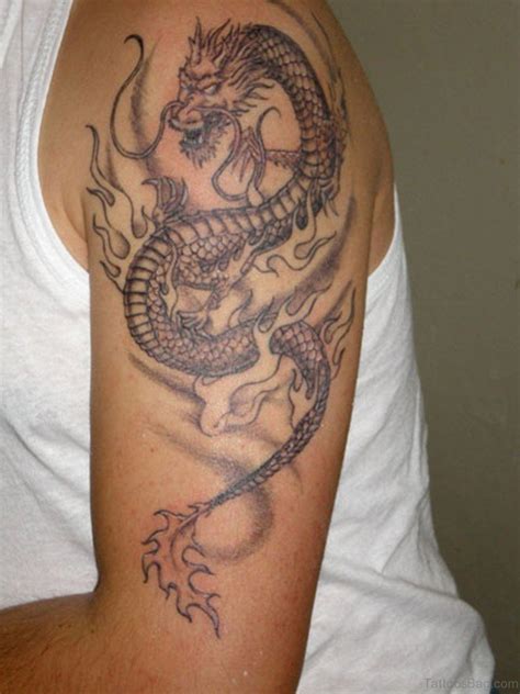 72 Outstanding Dragon Shoulder Tattoos Tattoo Designs TattoosBag Com