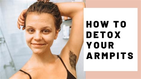 How To Detox Your Armpits Ft Crunchy Mama Bear Armpit Detox Mask Youtube
