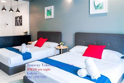 Sunway velocity mall is minutes away. V Residence 3 Homestay - Sunway Velocity For 9 persons ...