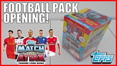 Football Pack Unboxing Match Attax 2017 18 Premier League India