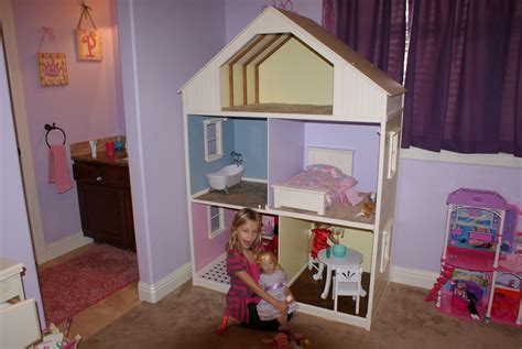 Sams American Girl Dollhouse Built By Her Father American Girl